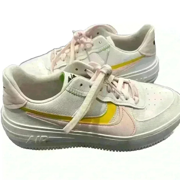 Preowned Nike Air Force Platform Women’s Shoes 8.5 FJ0737100 - Picture 3 of 9